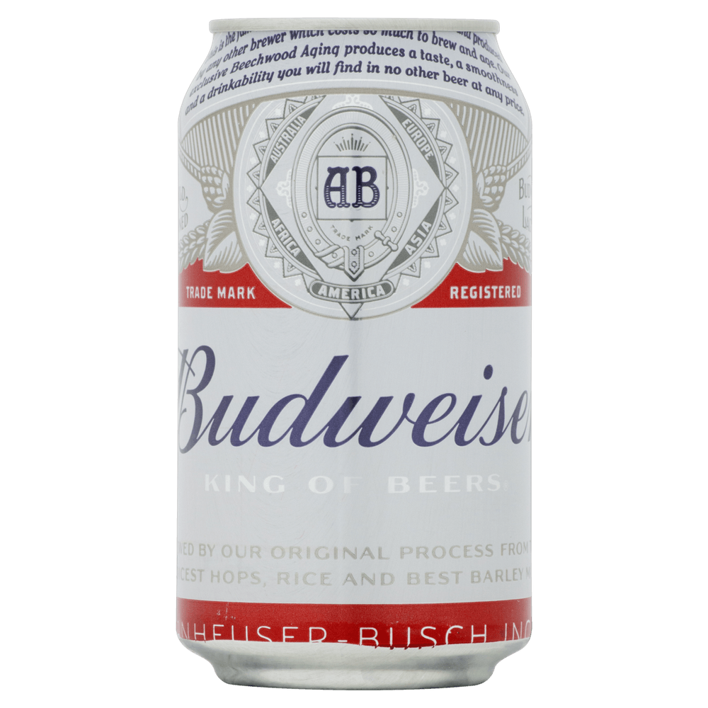 Cerveja Budweiser Lata 350ml Trimais