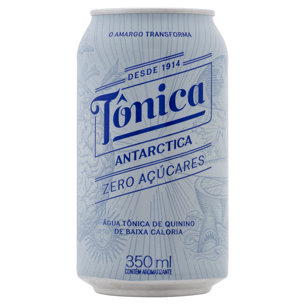 Agua Tonica Antarctica Diet 350 Ml Trimais