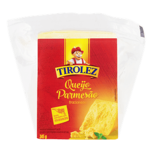 Queijo Parmesao Fracionado Tirolez 245g Trimais